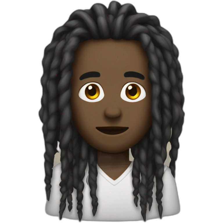 Dread locks emoji