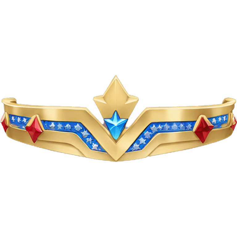 wonder woman's tiara emoji