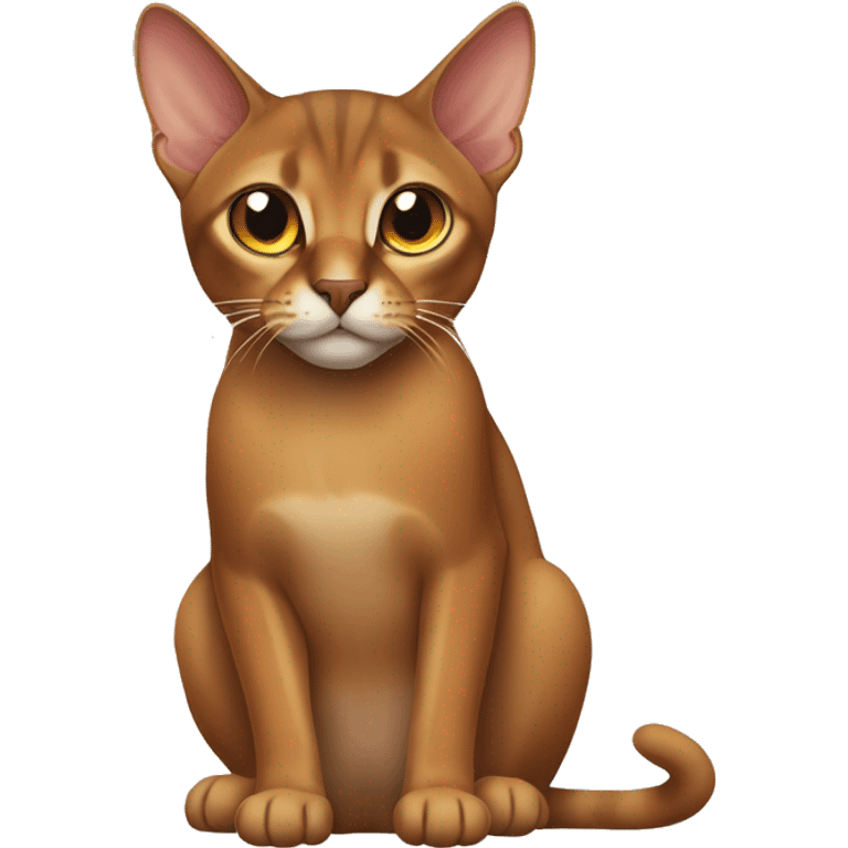 abyssinian cat emoji