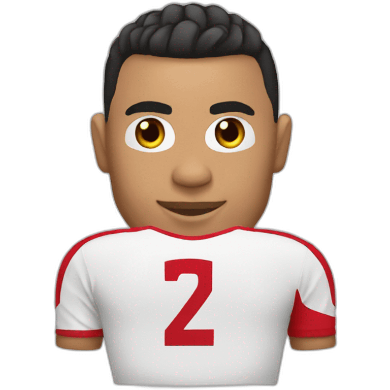 Ronaldo avec le maillot du Maroc emoji