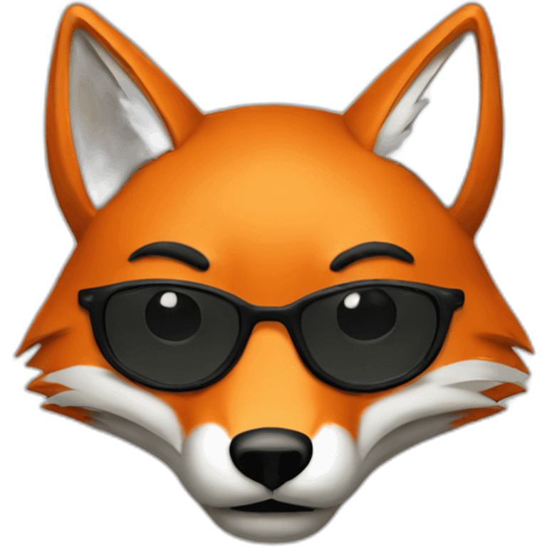 Hacker-fox emoji