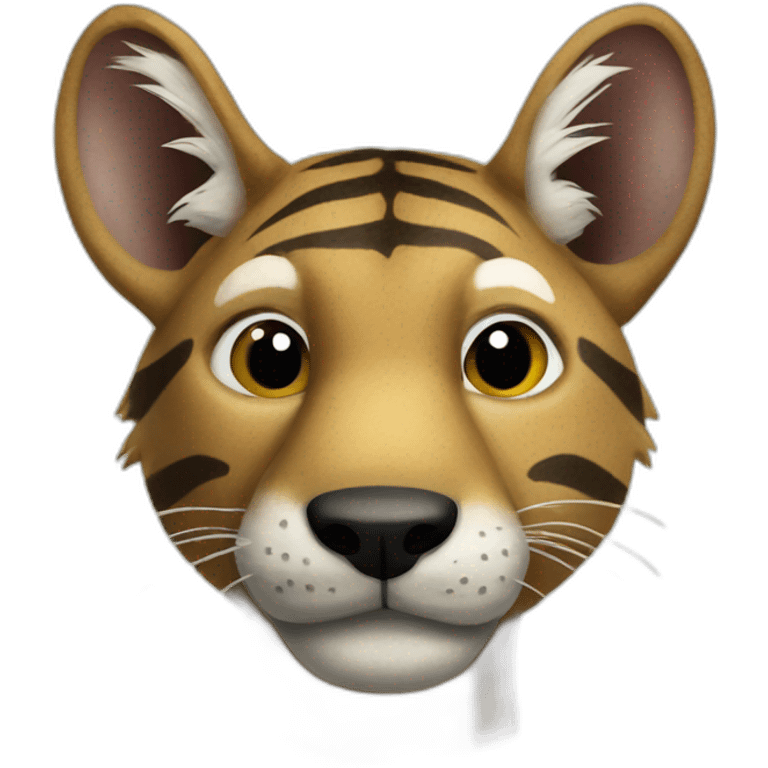 Tasmanian tiger emoji