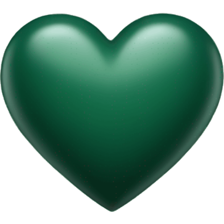 Dark Green Heart  emoji