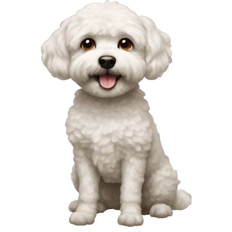 Poochon dog emoji