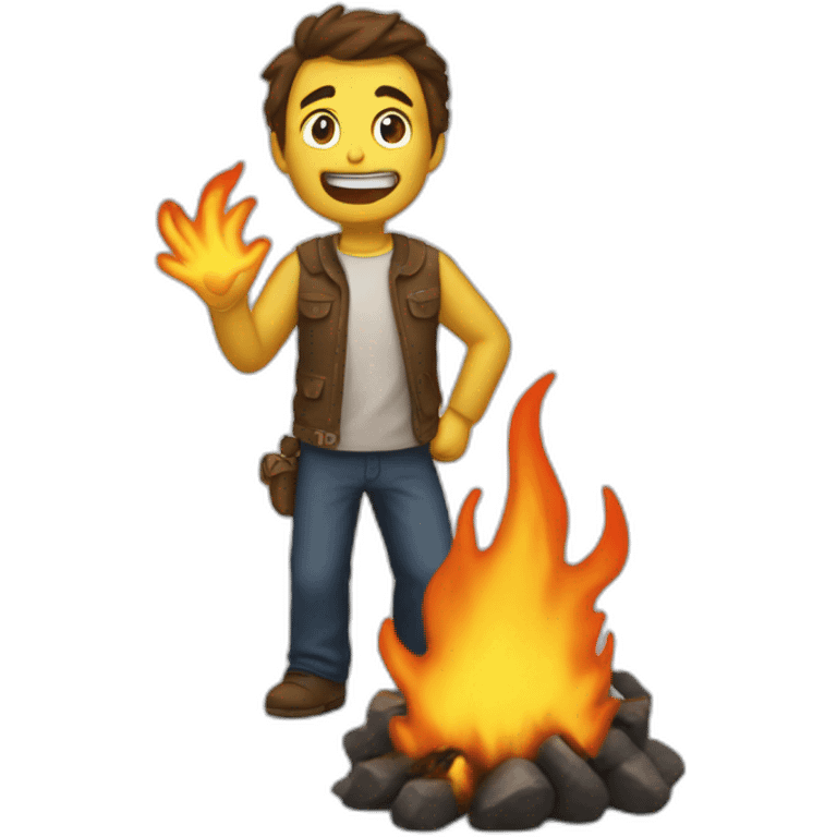 buring time emoji