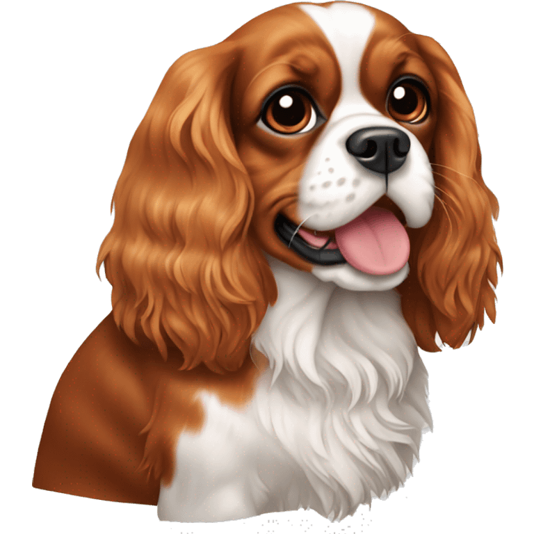 Cavalier King Charles spaniel emoji