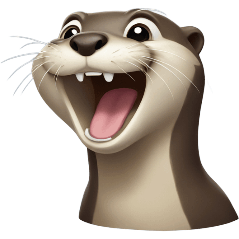 otter laughing emoji