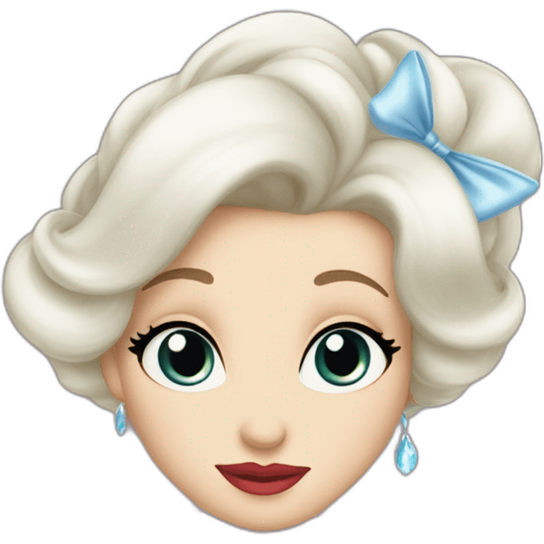 Snowhite kissed cindarella emoji