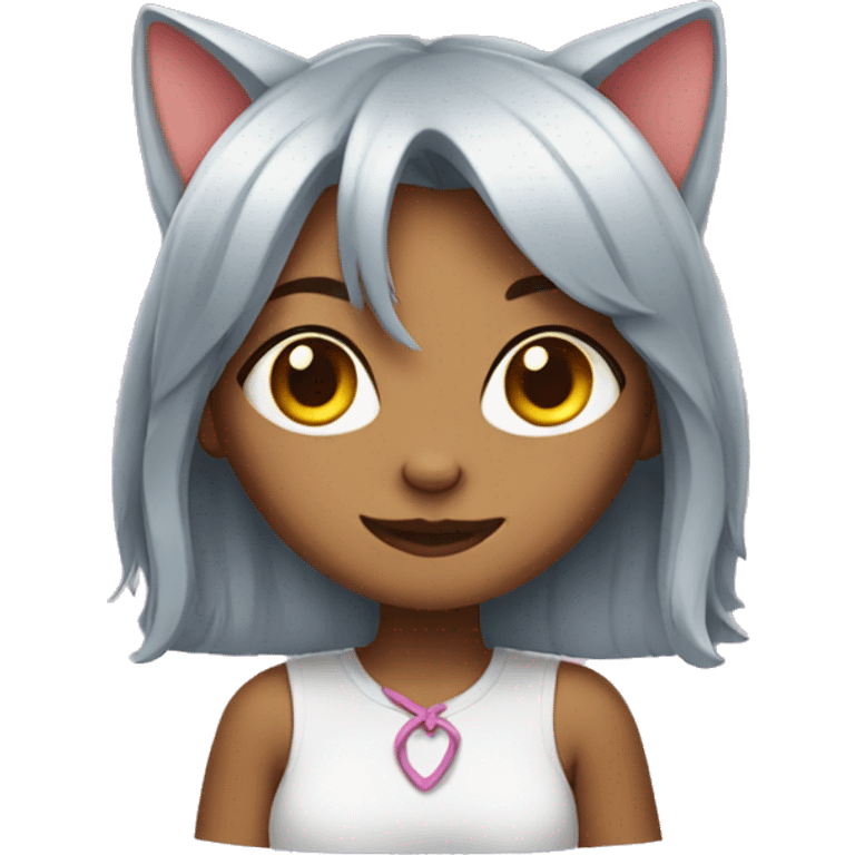 Cat girl  emoji