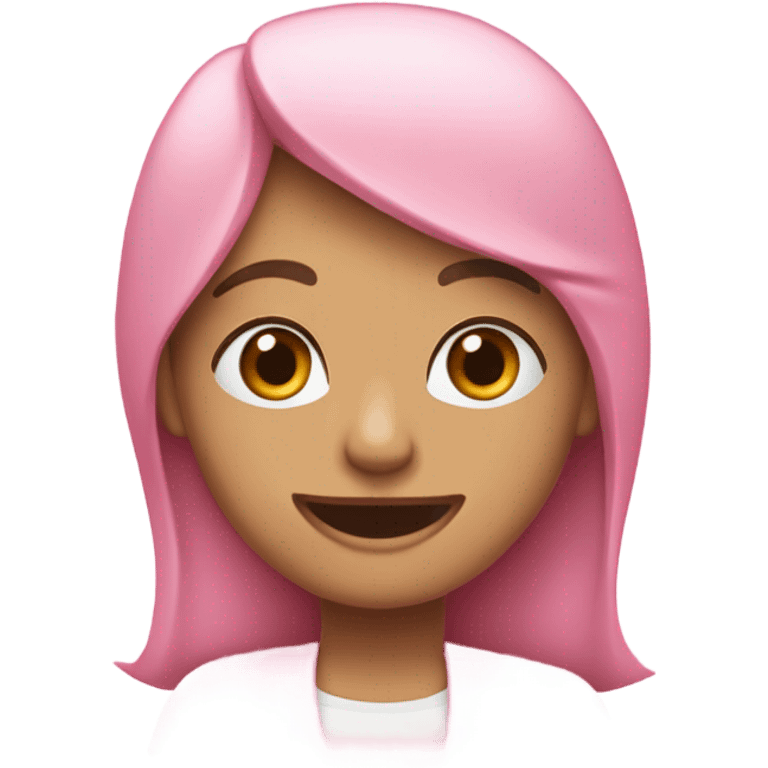 B harfi taşlı pembe emoji