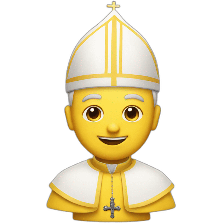 yellow pope emoji