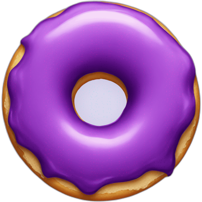 purple donut emoji