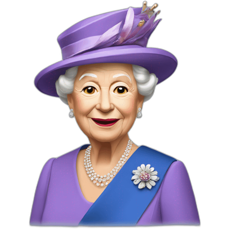 Queen Elizabeth II emoji