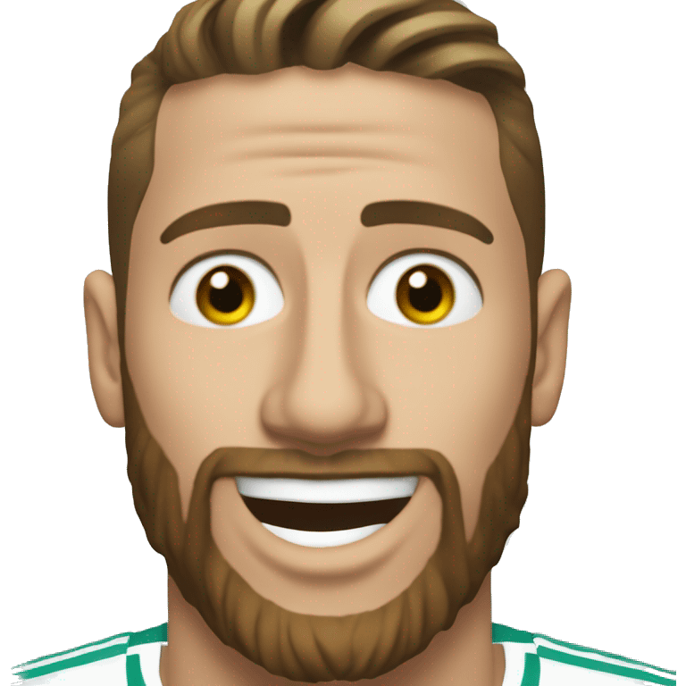 Generate a image of Sergio Ramos  emoji