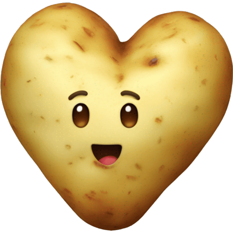  potato heart emoji