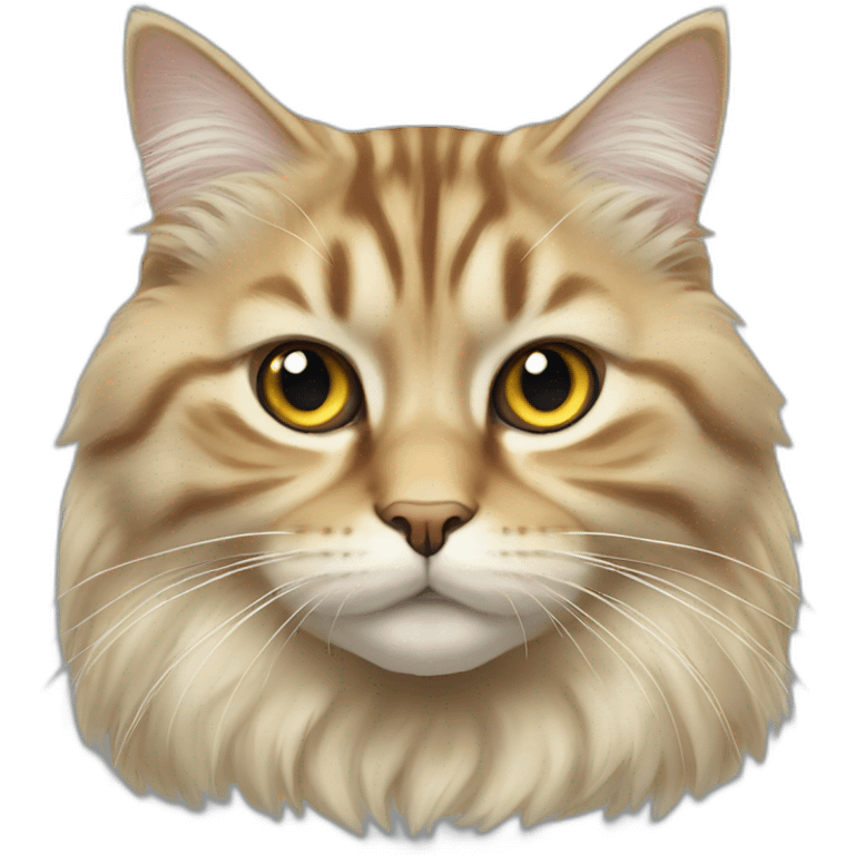 Siberian cat senya  emoji