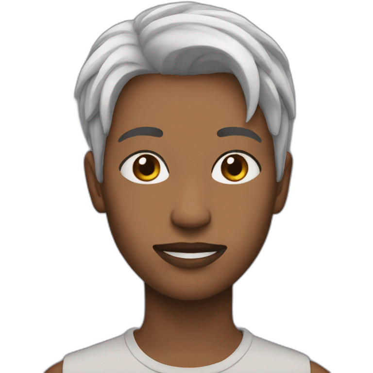 non-binary person emoji