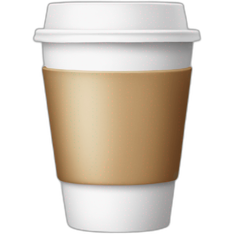 Coffee white cup take away emoji