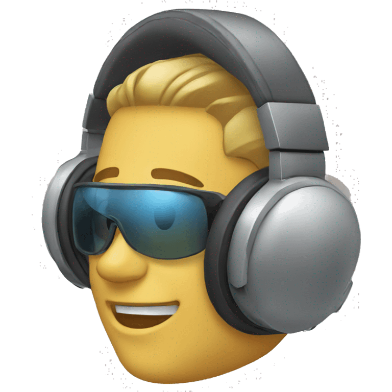 Avatar headphone emoji