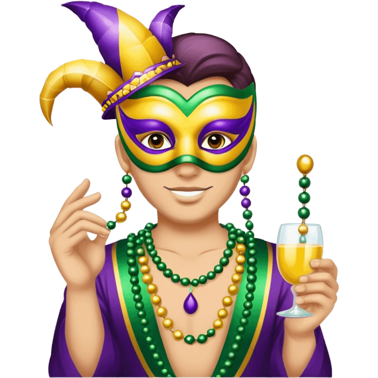 Mardi Gras  emoji