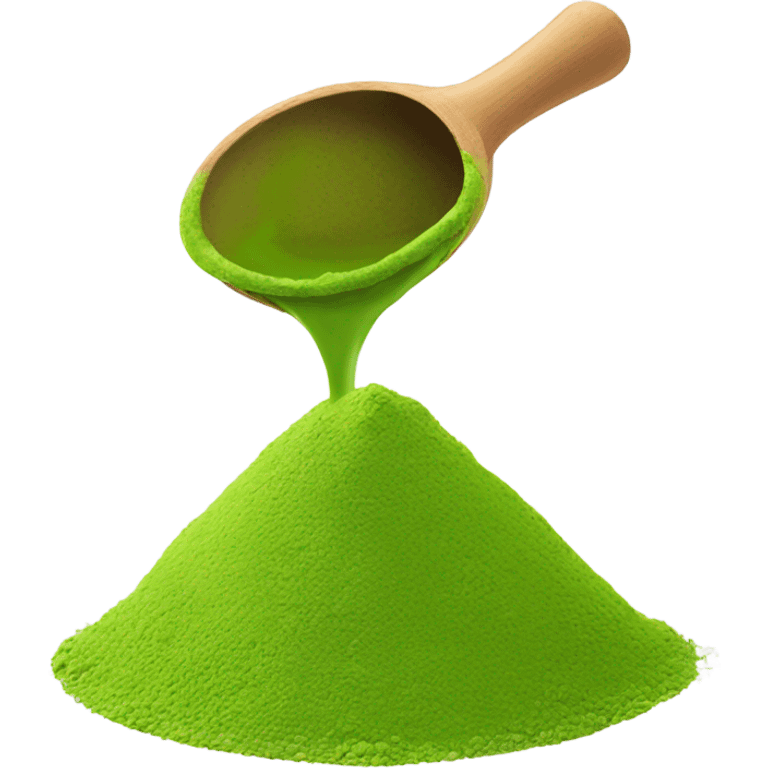 matcha powder emoji