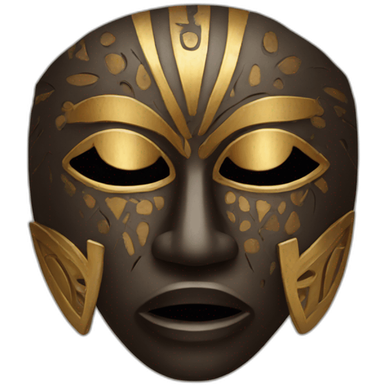 African mask emoji