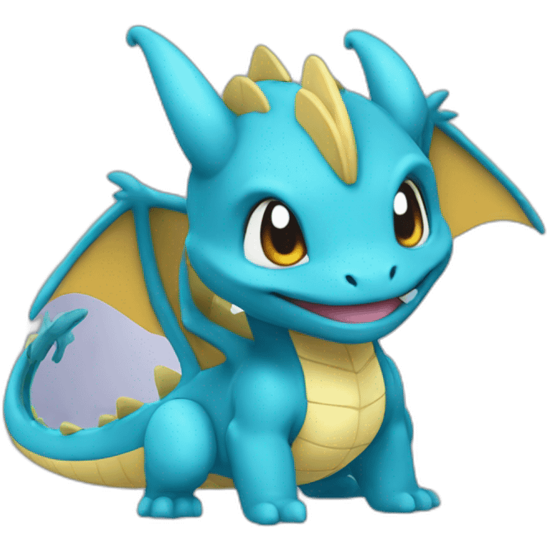 Dragonit chibi pokemon emoji