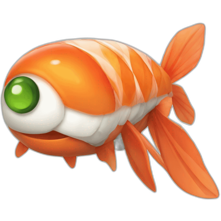 Sushi magicarp emoji