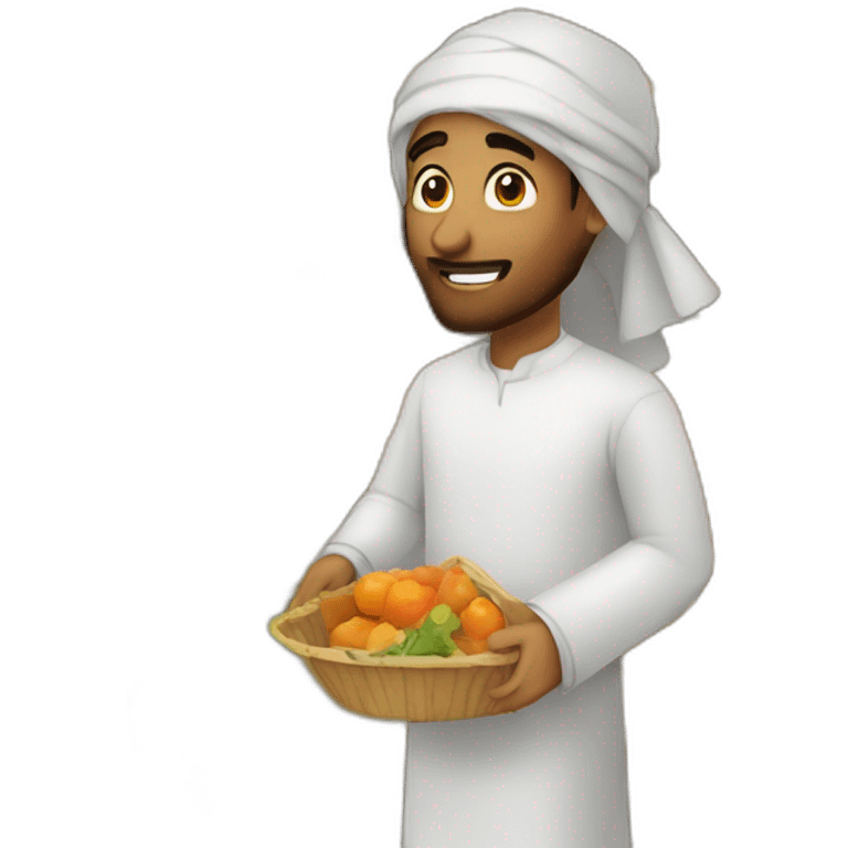 Marocain au marché emoji