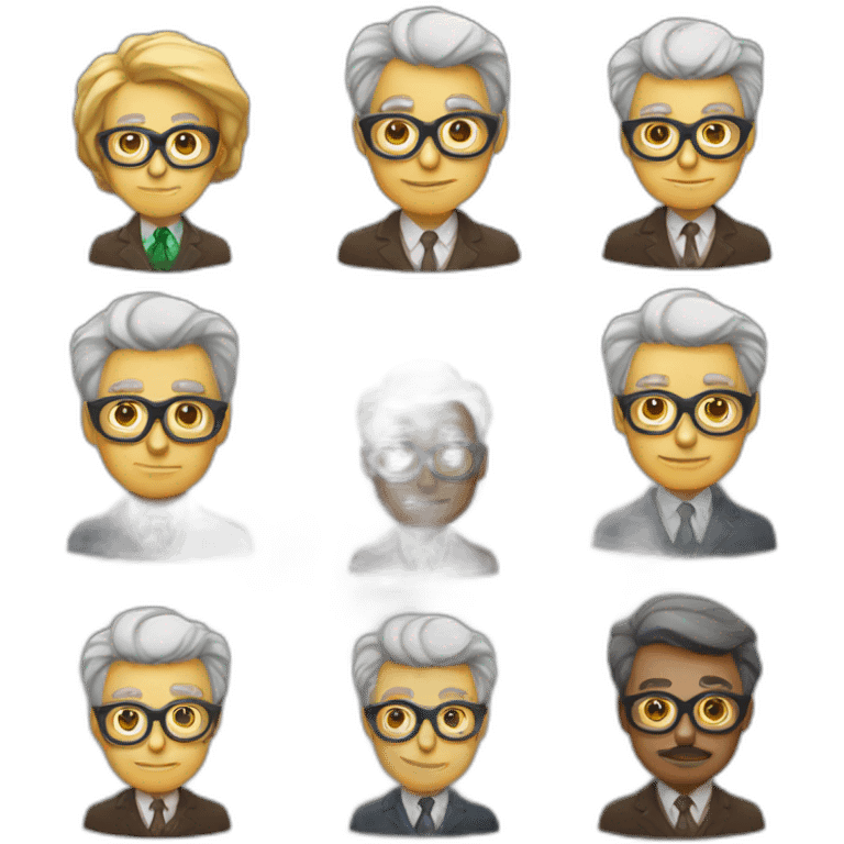 professor, magic, smart, educated, wisdom, max level of knowledge emoji