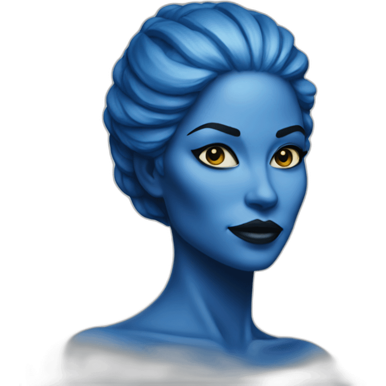 Mystique powers woman emoji