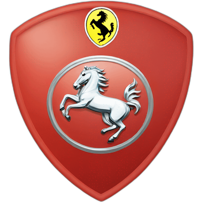 Ferrari logo emoji