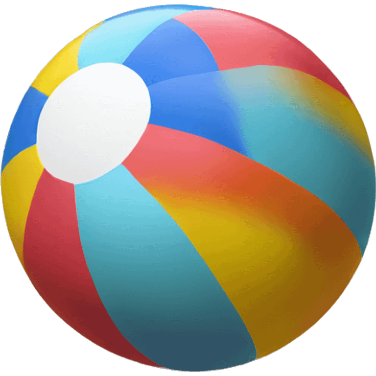 Beach ball emoji