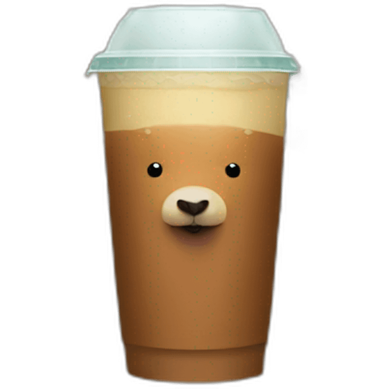 capybara starbucks emoji