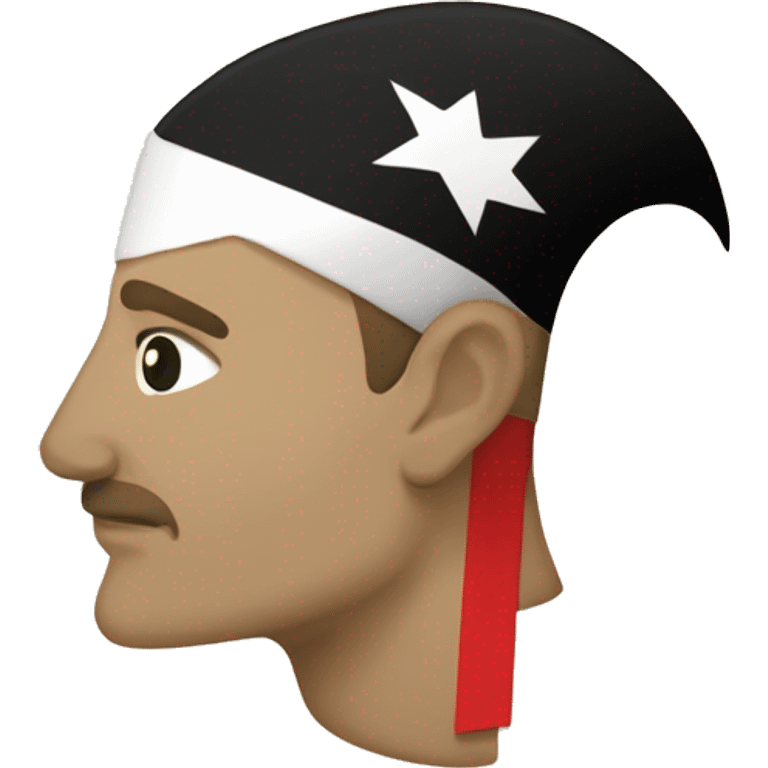 Maure Head corsican flag  emoji