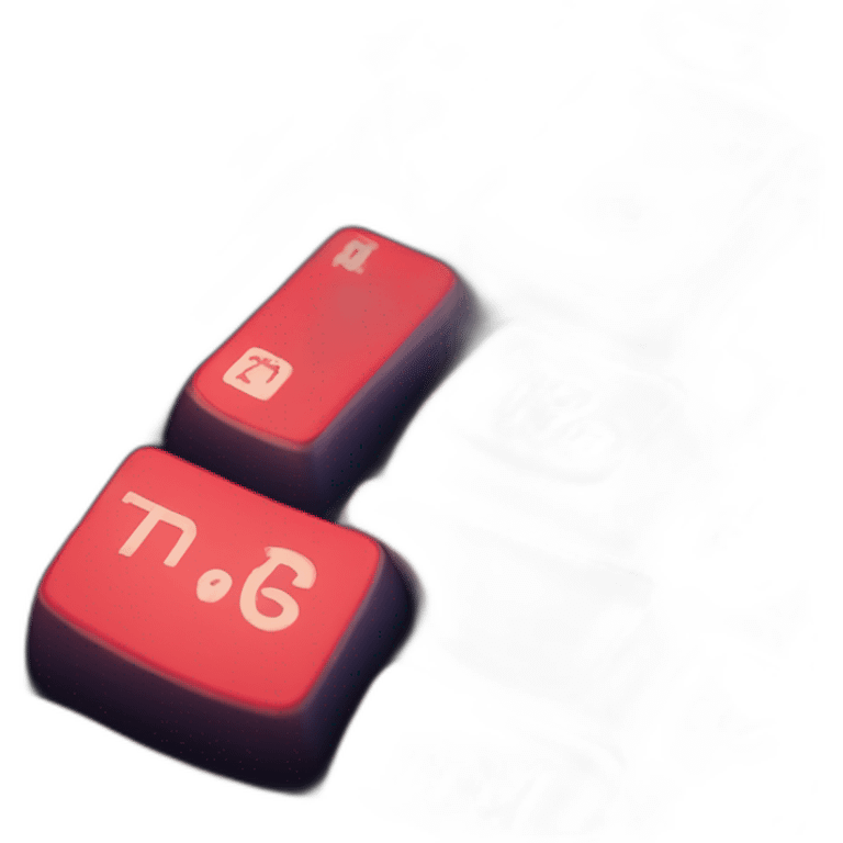 Red square keyrox tkl classic  emoji