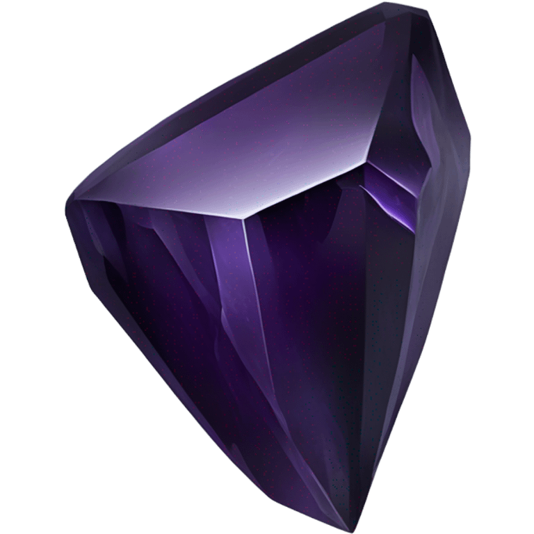 purple obsidian crystal emoji