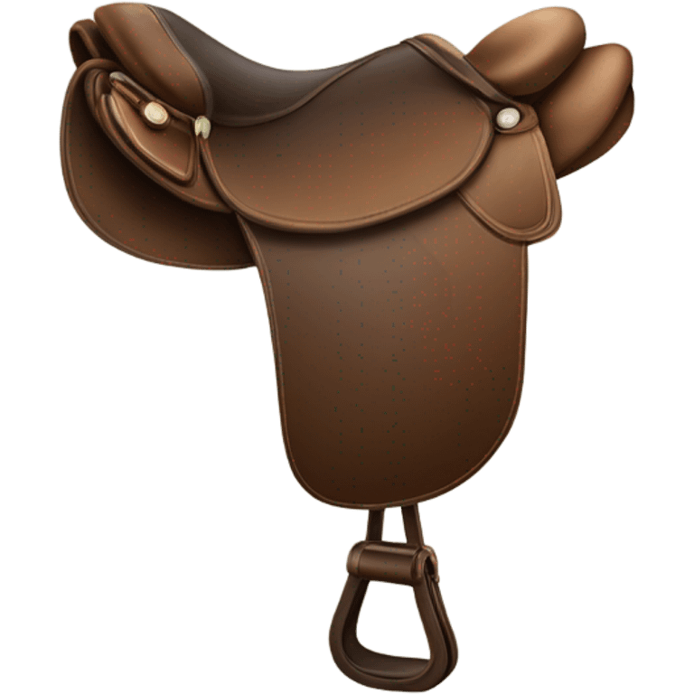 English saddle emoji