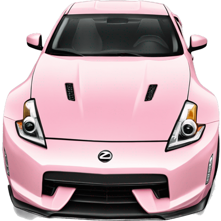 light pink 370z car emoji