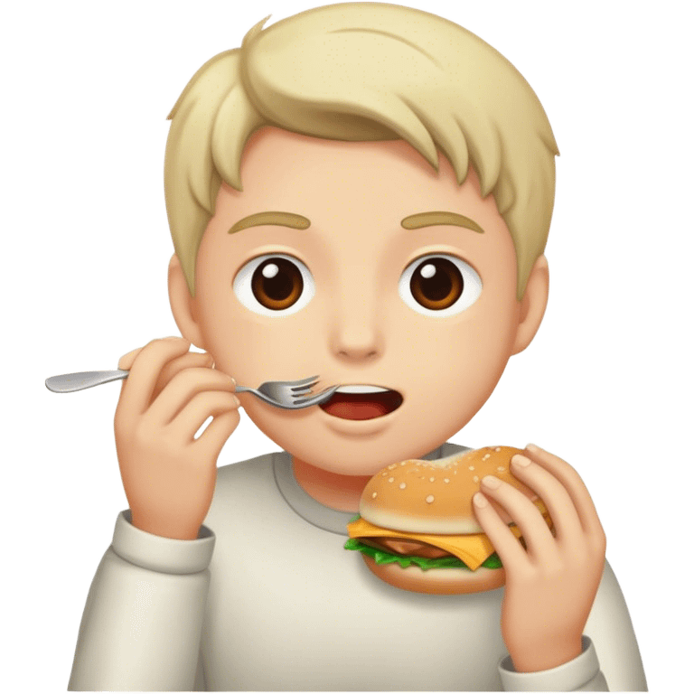 Caseoh eating emoji