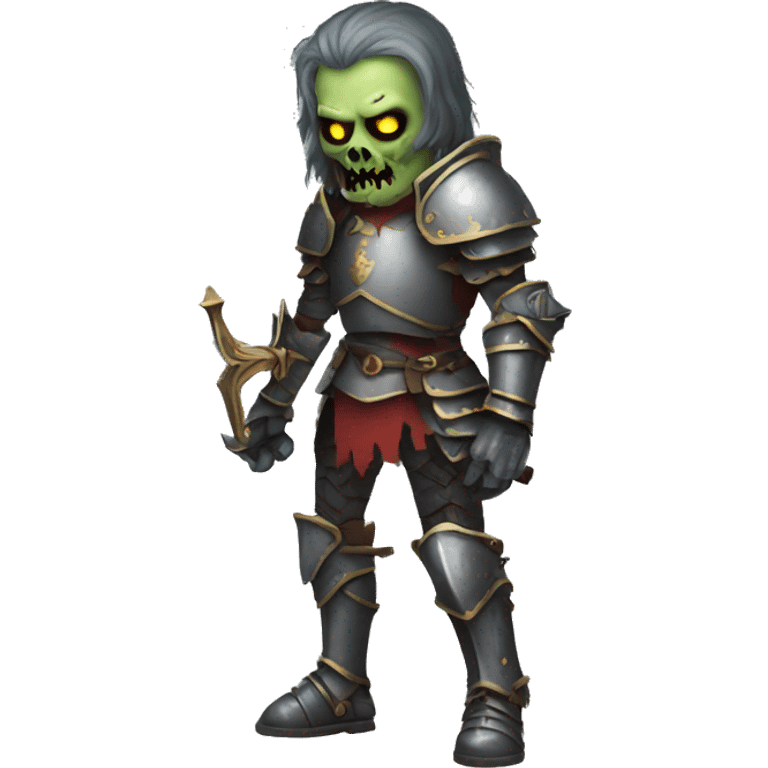 zombie knight full length emoji