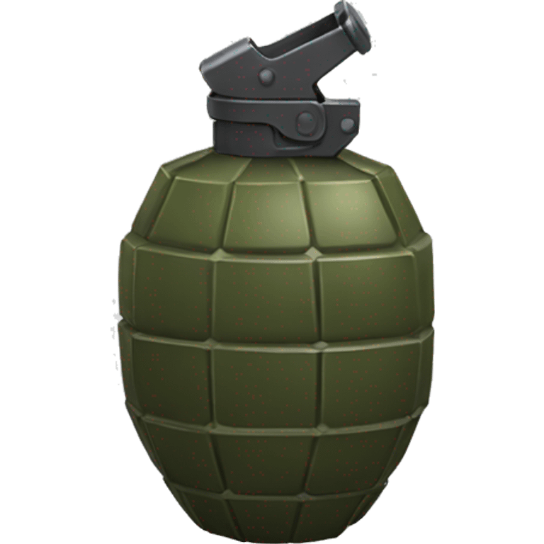 military grenade emoji