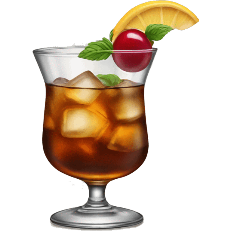 Manhattan cocktail emoji