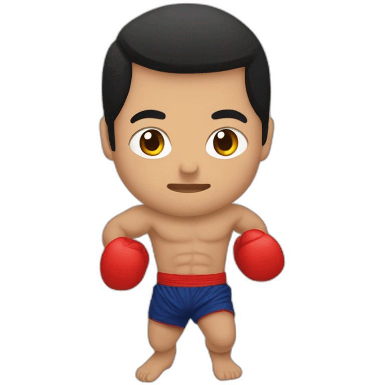 Muay thaï fighter  emoji