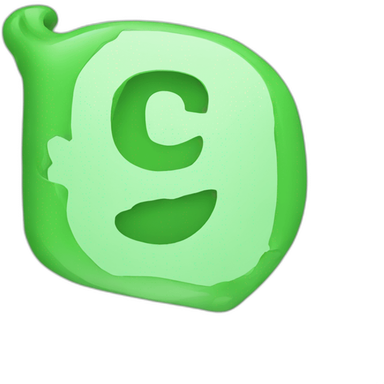 c LETTER green emoji