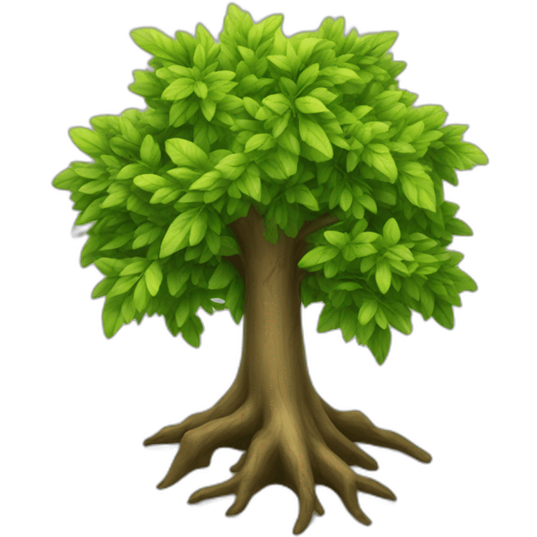 Un arbre volt emoji