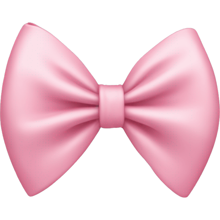 Light pink bow emoji