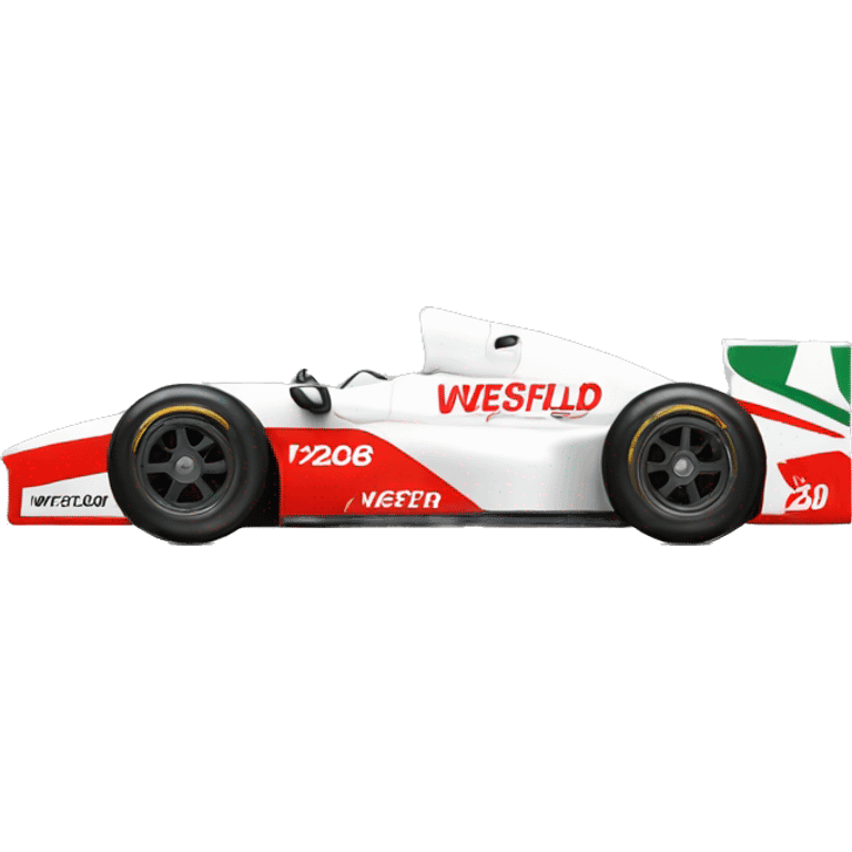 Westfield race car  emoji