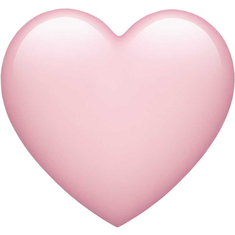 light pink heart emoji