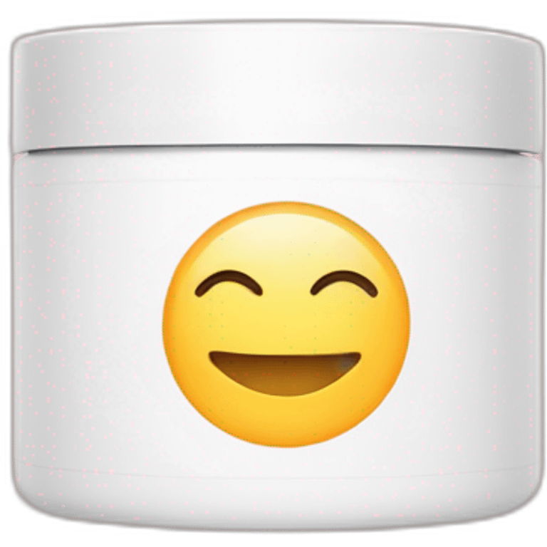 moisturizer pot emoji